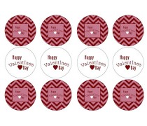 Картинки для капкейків День Закоханих