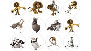 Мадагаскар для капкейків