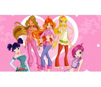 Winx Club рожевий фон