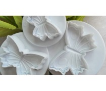 Плунжери для мастики Метелики. 3 штуки