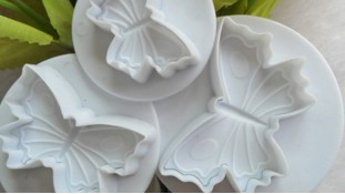 Плунжери для мастики Метелики. 3 штуки