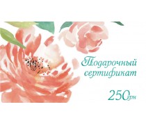 Подарунковий сертифікат 250 грн