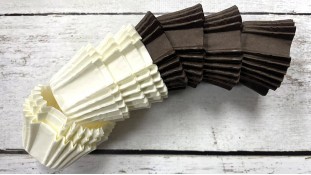 Паперові формочки квадратні 27х27