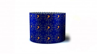 Паперові форми для пасок Синя ХВ 110х85 мм