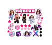 Їстівна картинка Roblox Дівчатка 4 (Роблокс)