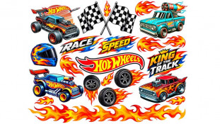 Їстівна картинка Hot Wheels 14