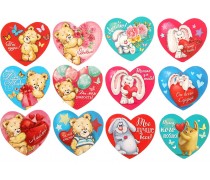 їстівні валентинки для капкейків