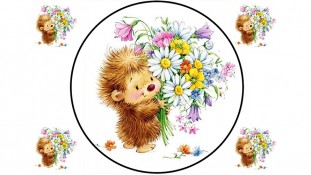 Їстівна картинка "Квіти" 15 Їстівна картинка "Квіти" 15