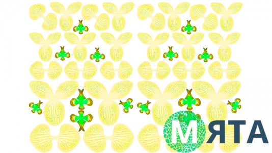 Заготовка для орхідеї 3д №4