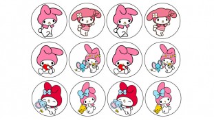 Їстівна картинка МОЯ МЕЛОДІЯ, ПРИВІТ КІТТІ