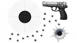 Їстівна картинка Пістолет