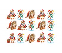 Новорічна картинка Тигр 9