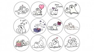 Їстівна картинка Коти 7