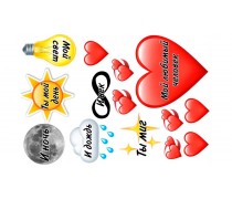 Їстівна картинка Набір для закоханих 10