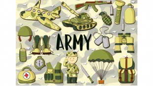 Їстівна картинка "Армія" Їстівна картинка "Армія"