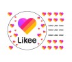 Їстівна картинка Likee (Лайкі)