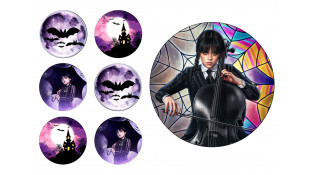 Їстівна картинка Венздей Їстівна картинка Венздей