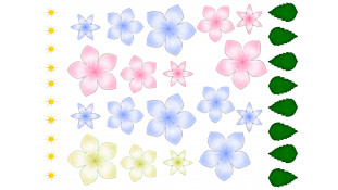 Їстівна картинка Заготівля для квітів