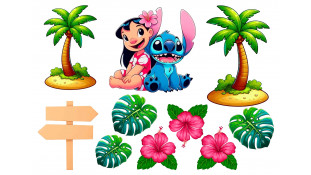  Їстівна картинка Ліло та Стіч 4