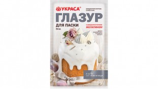 Глазур для паски з желатином