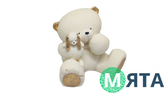 Шоколадна фігурка Mi-Mi Ведмедик з іграшкою 