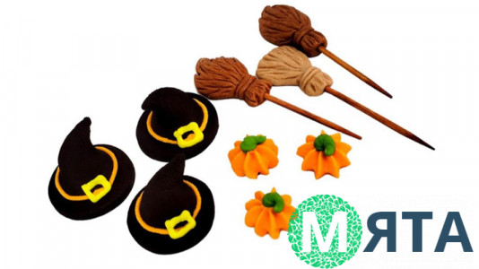 Набір цукрового декору Чарівні капелюшки