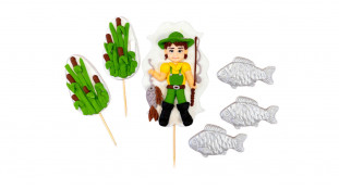 Набір цукрових топерів Рибалка