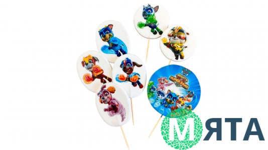 Набір цукрових топерів Щенячий Патруль