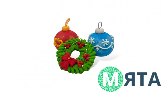 Цукрові фігурки Новорічні Іграшки