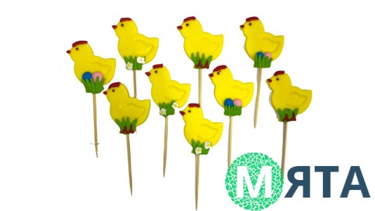 Цукровий топер Курочка