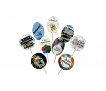 Цукровий топер Вітальний №2