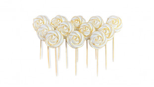 Безе на паличці з контуром, 1 шт