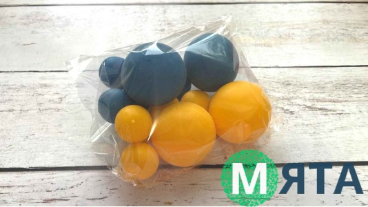 Кулі-сфери, Жовто-Сині