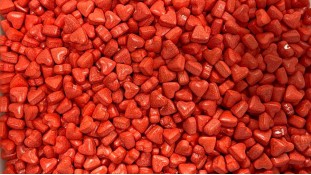 Кондитерська посипка Серця об'ємні Червоні Кондитерська посипка Серця об'ємні Червоні