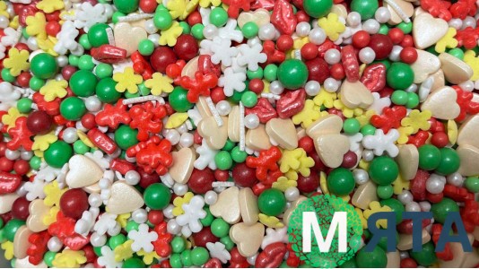 Кондитерська посипка Карнавал №14