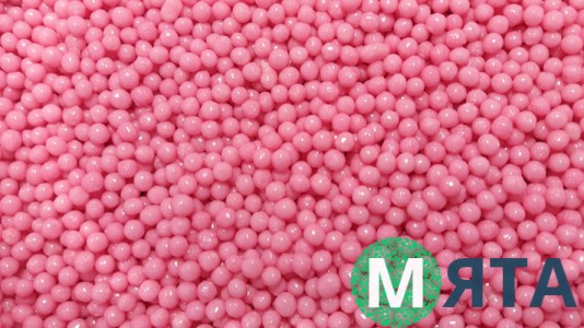 Рисові кульки, рожеві