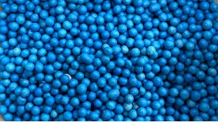 Рисові кульки, сині