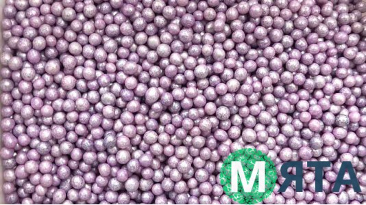 Рисові кульки, бузковий перламутр