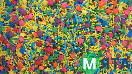 Цукрове посипання Феєрверк №3