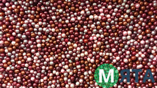 Цукрові кульки перламутрові мікс №3