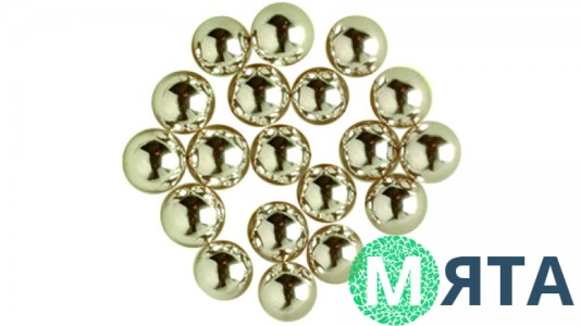 Цукрові кульки, срібні 2-7 мм