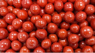 Повітряні кульки в шоколаді, Червоні