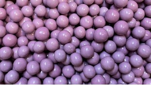 Повітряні кульки в шоколаді, Бузкові