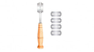 Пекарський ніж зі змінними лезами