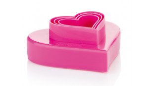 Двосторонні форми для печива та пряників Сердечки