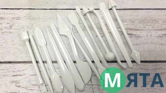 Набір інструментів для мастики. 13 стеків