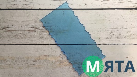 Акриловий шпатель №4