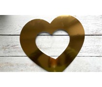 Трафарет для торта Серце Картон