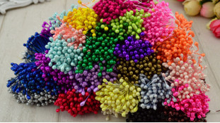 Тичинки для квітів, 25 шт