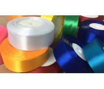Стрічки атласні 2,5 см, рулон